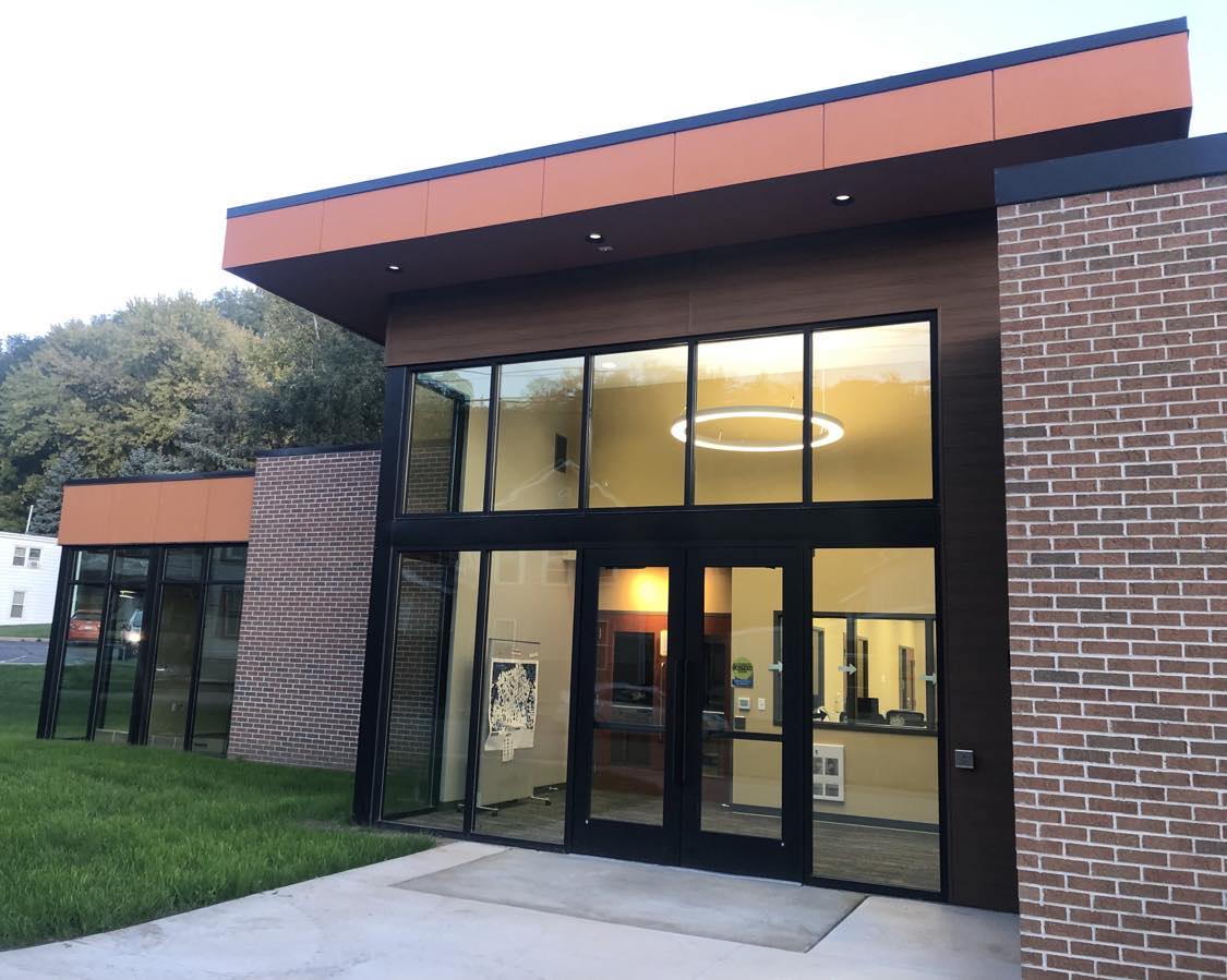 East Dubuque Library Entrance